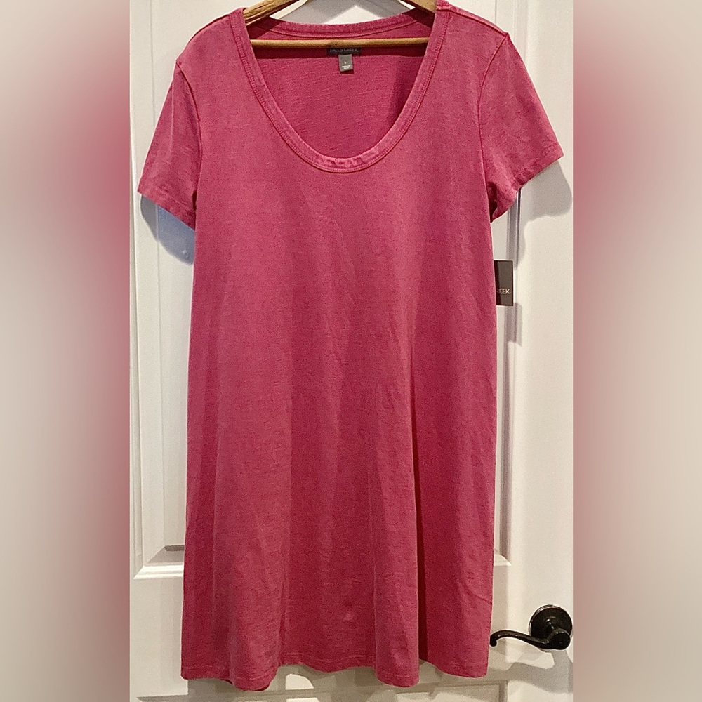 Falls Creek Women's Short Sleeve Pink dress